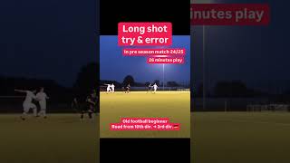 Long shot try amp error In pre season match 2425 [upl. by Waldon]