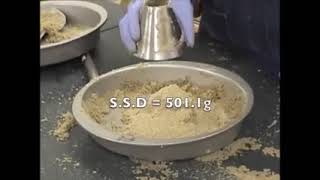 AASHTO T84 C128 Specific Gravity Fine Aggregate [upl. by Dranoc]