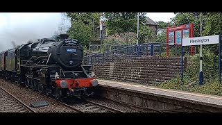 44871 Whistles Through Pleasington 13072024 [upl. by Fiora]