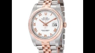 Rolex Datejust 116231 May 2015 Unworn in stickers BIG saving [upl. by Anselmi211]