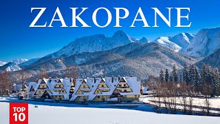 Top 10 Things to Do See amp Eat in Zakopane  Ultimate Travel Guide to Poland 🇵🇱 [upl. by Ilyak]