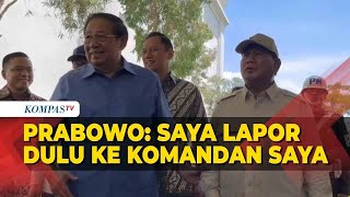 Prabowo Ungkap Tujuan Bertemu SBY di Pacitan [upl. by Kemeny]