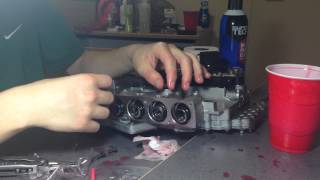 Transgo Shift Kit Installation 45RFE545RFEPart 2 [upl. by Aneel630]