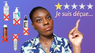 5 PRODUITS QUI NE SONT PAS BONS POUR MOI MAIS PEUTETRE BONS POUR VOUS  Cerave Cosrx Bioderma [upl. by Suiradel]