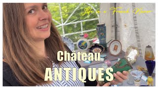 Antiques Fair at Le Château dAmblie brocante [upl. by Hillyer161]