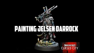 Painting Jelsen Darrock step by step Warhammer Quest Cursed City [upl. by Noterb111]