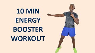 10 Minute ENERGY BOOSTER WORKOUT NO EQUIPMENT [upl. by Belinda]