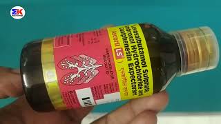 Ascoril LS Syrup  Ascoril Ls Syrup For Chest Pain  Ascoril Ls Syrup Uses benefits review in hindi [upl. by Neelrahs877]