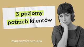 Jak analizować potrzeby klientów Na 3 poziomach  Markotwórstwo 34 [upl. by Rasmussen]