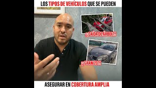 Los TIPOS DE VEHICULOS que se pueden asegurar en COBERTURA AMPLIA [upl. by Sonafets]