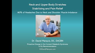 Neck Stretches for Pain and Headache Relief [upl. by Aluk]