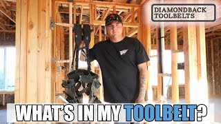 Whats In My Toolbelt Rough Framing Set Up [upl. by Subocaj]