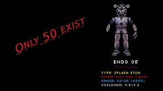 New endo 05 Unit fnaf TD  ITS INSANE [upl. by Yennep]