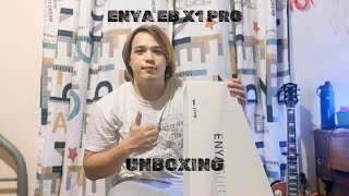 ENYA EB X1 PRO  TRANSACOUSTIC GUITAR  UNBOXING [upl. by Ronyam]