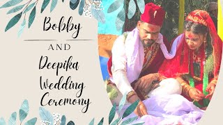 Wedding ceremony bobby darling Deepika dulal [upl. by Zerimar]