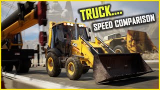 TRUCK SPEED Comparison  Speed Comparison [upl. by Zeke842]