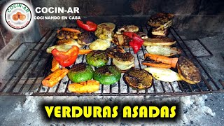 Verduras asadas a la parrilla COCINAR [upl. by Notneb913]