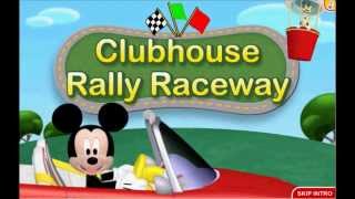 Mickey Mouse Clubhouse Road Rally Adventure Game Clubhouse Rally Raceway [upl. by Ahsahs644]