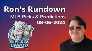 MLB Picks amp Predictions Today 8524  Rons Rundown [upl. by Hancock]