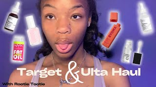 Target amp Ulta haul 🤍  Rootie Tootie [upl. by Aihsekat]