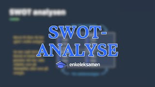 SWOT analyse – EnkelEksamen [upl. by Rochell]