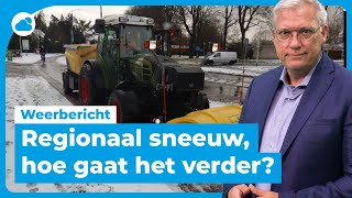 Weerbericht lokaal glad door winterse buien woensdag meer sneeuw [upl. by Birgit77]