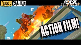 Scrap Mechanic  Action Film [upl. by Anilosi]