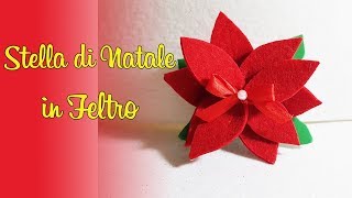 DIY STELLA DI NATALE IN FELTRO [upl. by Nafets]