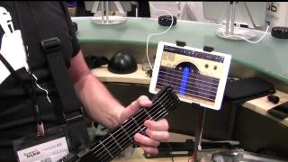 NAMM Jamstik Wireless MIDI Guitar Controller [upl. by Cacka]