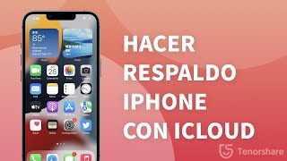 Cómo hacer copia de seguridadrespaldo iPhone con iCloud [upl. by Durer]