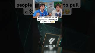 Devin amp Dylan are the 1st people in the world to pull a 300k card😱😂 [upl. by Schreck]