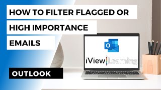 How to filter flagged or high importance emails in Outlook [upl. by Onitsuj515]