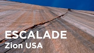 Tale of the scorpion Le Streaked Wall Zion National Park USA escalade montagne alpinisme [upl. by Aileek224]