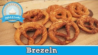 Brezeln selber machen  einfaches Rezept 🤤 [upl. by Asilad]