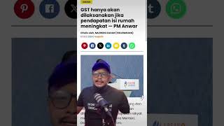 GST dan Bajet 2025 apa kes [upl. by Naaitsirhc]