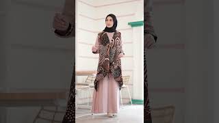 MODEL GAMIS BATIK RIA RICIS DAN SYAHNAZ TERBARU  GAMIS BROKAT DAN POLOS [upl. by Ennadroj]