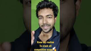 Know my routine to crack all competitive exams  Aniruddha Sir GradeUp  IIT BOMBAY [upl. by Heidy]