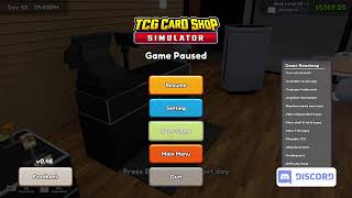 OPEN FOR BUSINESS  TCG card Shop Simulator  No mods [upl. by Novhaj]