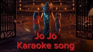 JO JO Karaoke song  Aranmanai 4  Sundar C  Tamannah  Raashi khanna [upl. by Auria250]