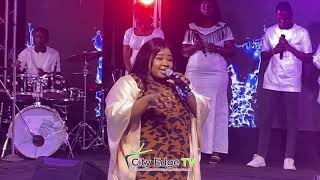 EYITAYO BROUGHT DOWN THE HEAVENS AT TOPE ALABI 53RD BIRTHDAY PRAISE CONCERT [upl. by Sorcim]