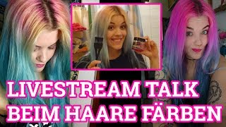 LIVESTREAM Ansatz pink nachfärben und eure Fragen  Schruppert [upl. by Munmro]