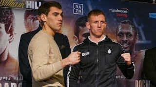 WHO BLINKED FIRST Garcia vs Cheeseman presser FACEOFF [upl. by Ennirok403]