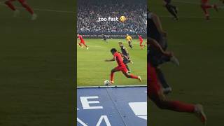 so fast 🤯 coman sane fcbayern dribbling fcb bochum bundesliga viral fyp fy goal [upl. by Aicilif]