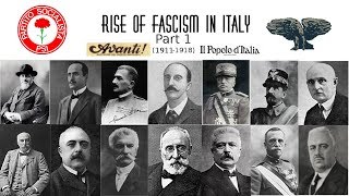 Rise of Fascism in Italy इटली में फासीवाद का उदय  World History for UPSCPCSIASIPSIRSin Hindi [upl. by Aikemat]