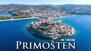 Primosten  Croatia 4K Drone [upl. by Rimas]