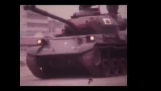 陸上自衛隊６１式戦車のパレード（伊丹駐屯地1980年頃 [upl. by Heger]