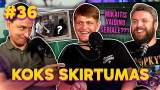 Mikaitis vaidino seriale  KOKS SKIRTUMAS 36 [upl. by Atnod]