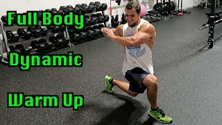 Full Body 5 Minute Dynamic Warm Up for Intense Workouts [upl. by Nnaid]