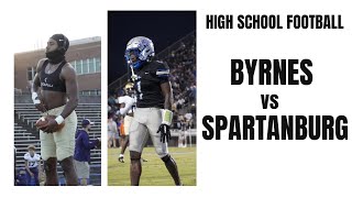 10 Spartanburg  4 Byrnes  REIGON FOES SQUARE OFF [upl. by Kcirnek]