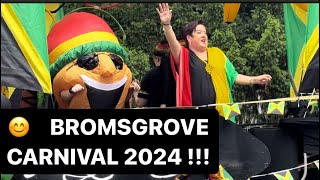 😊 Bromsgrove carnival and funfair  complete footage 2024 😊 [upl. by Esinert]